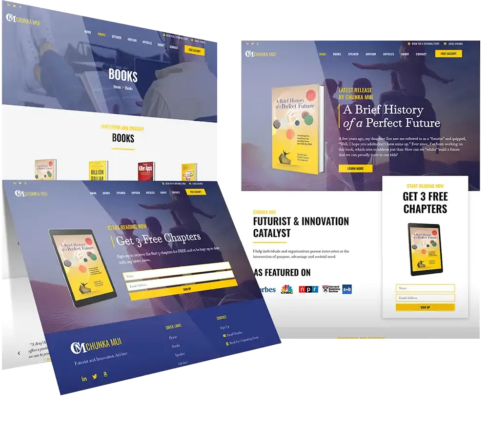 Expert Author Website Design By Austin Book Publishers
